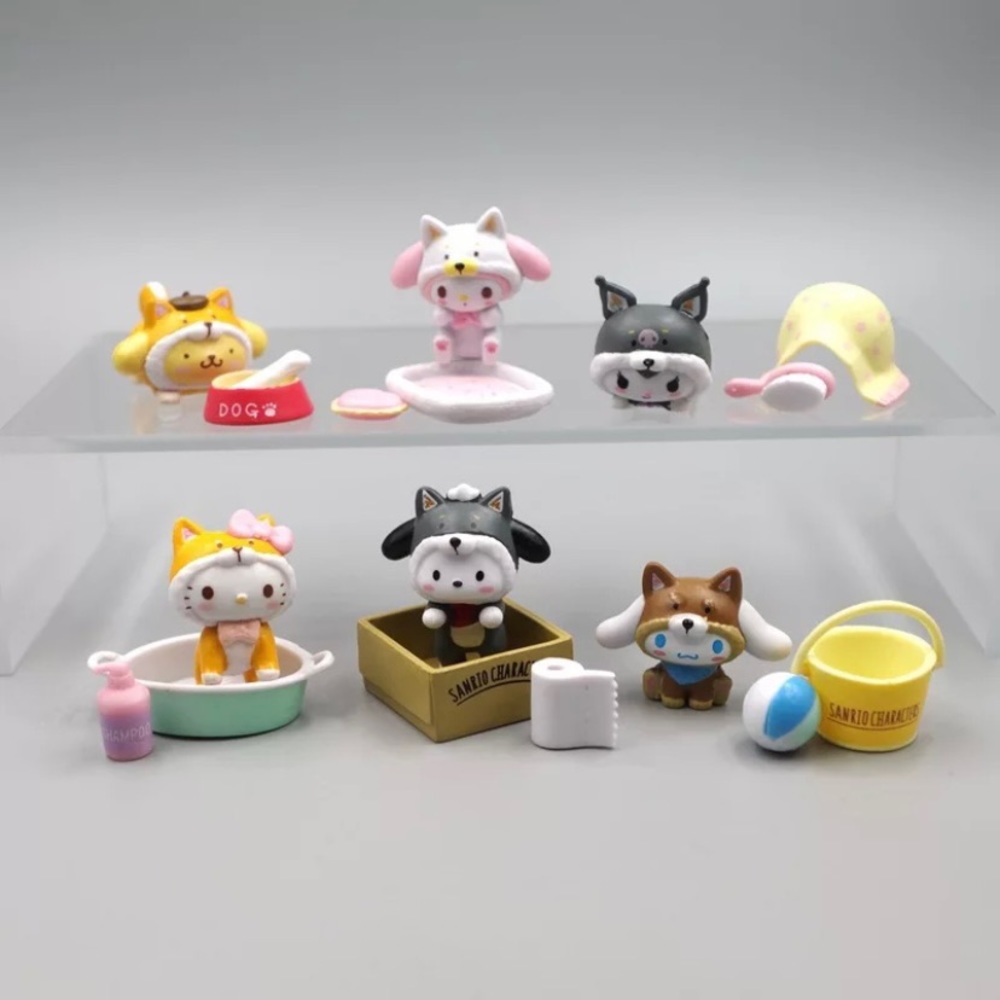 Sanrio Characters Dog Gachapon - Complete Set